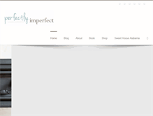 Tablet Screenshot of perfectlyimperfectblog.com